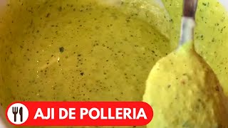 🇵🇪 AJI DE POLLERIA  RECETA PERUANA DELICIOSA [upl. by Eleirbag]