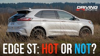 2019 Ford Edge ST AWD Review  A Worthy Performance Crossover [upl. by Nosnev833]