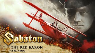 SABATON  The Red Baron Official Lyric Video [upl. by Pol474]