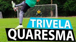 APRENDA A TRIVELA DO QUARESMA Lances efetivos de futebol BZK [upl. by Avrom]