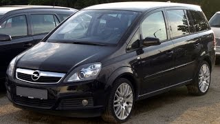 Opel Zafira B 19 CDTi MPV Mina  oględziny [upl. by Sebastian]