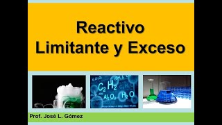 REACTIVO LIMITANTE y EXCESO [upl. by Laktasic]