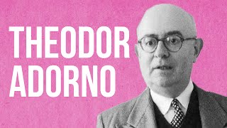 SOCIOLOGY  Theodor Adorno [upl. by Lilhak]