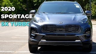 2020 Kia Sportage SX Turbo AWD – Review  rideXdrive [upl. by Nyliak]