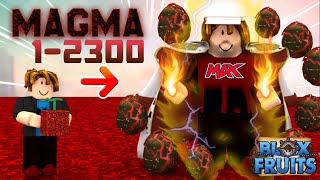 Beating Blox Fruits Using Magma Awakening [upl. by Canica]