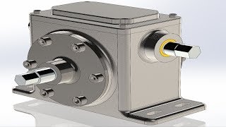 SolidWorks Tutorial 2 Gear Box [upl. by Benge]