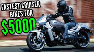 Fastest Cruiser Motorcycles For Under 5000 [upl. by Ritz]