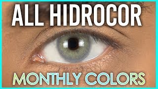 All Solotica Hidrocor Monthly Colors  Review [upl. by Berger]