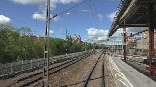 Cab ride Stockholm  Västerås  Örebro  Hallsberg  Göteborg part 1 Norra bantorget  Västerås [upl. by Ahsiaa]