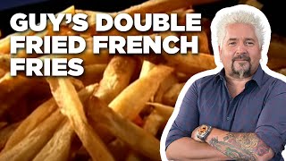 Guy Fieri’s DoubleFried French Fries  Guys Big Bite  Food Network [upl. by Oznol]