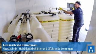 Wie wird´s gemacht Austausch von Heizöltanks [upl. by Soluk]