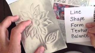 Repousse Aluminum Tooling Tutorial [upl. by Nosauq]