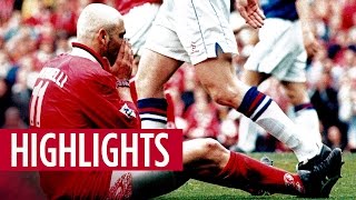 MATCH HIGHLIGHTS  Boro v Chesterfield FA Cup SemiFinal April 1997 [upl. by Eirhtug]