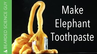 Elephant Toothpaste Chemistry [upl. by Sophey86]