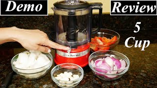 KitchenAid 5 Cup Food Processor Review [upl. by Bryna]