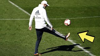 Zidane Crazy Skills amp Freestyle in Training [upl. by Nawram]