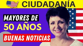 2025  Examen de ciudadanía americana INFORMACIÓN IMPORTANTE para personas de 50 años o más [upl. by Celia]