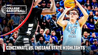 Cincinnati Bearcats vs Indiana State Sycamores  Full Game Highlights  NIT [upl. by Kashden976]