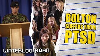 Bolton Smilie Suffers from PTSD MidAssembly  Waterloo Road [upl. by Llerej]