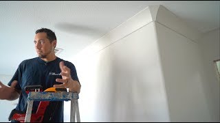 How to Install Crown Moulding [upl. by Otrepur]