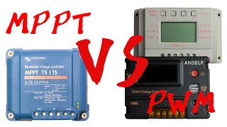 MPPT VS PWM  Solar Charge Controller [upl. by Zinah182]