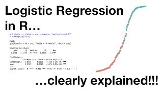 Logistic Regression in R Clearly Explained [upl. by Porty482]