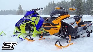 2019 4Stroke Turbo Comparison Yamaha VS SkiDoo [upl. by Dionysus]