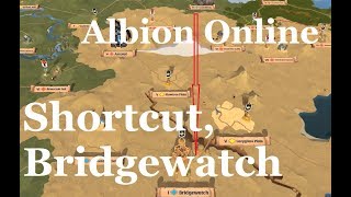 Albion Online  Caerleon to Bridgewatch fast almost safely [upl. by Domonic]