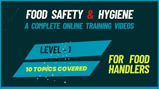 Food Safety amp Hygiene Training Video in English Level 1 [upl. by Gustie]