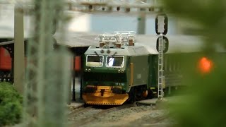 Beautiful Scandinavian Model Railroad in HO gauge from Norway [upl. by Eivla]