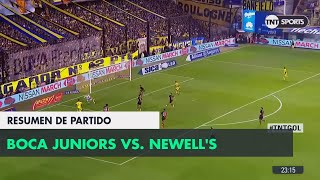 Resumen de Boca Juniors vs Newells 31  Fecha 24  Superliga Argentina 20172018 [upl. by Namyw852]