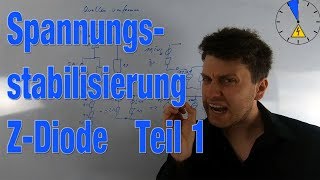 Spannungsstabilisierungsschaltung mit Z Diode Teil 1 [upl. by Flann394]