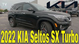 2022 KIA Seltos SX Turbo AWD First Look [upl. by Okorih178]