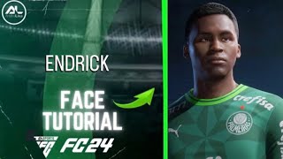 EAFC 24  ENDRICK Face  Stats Tutorial [upl. by Kurt236]