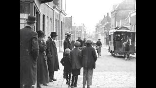 Rotterdam 1922 De Paardentram naar Overschie [upl. by Ydollem464]