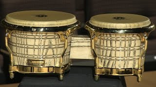 Latin Percussion Galaxy Giovanni Series Bongos Demo by Sweetwater Sound [upl. by Madid]