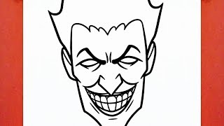 HOW TO DRAW THE JOKER [upl. by Nivlag]