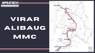 Virar Alibaug Multi Modal Corridor  Courtesy MMRDA [upl. by Anesusa]