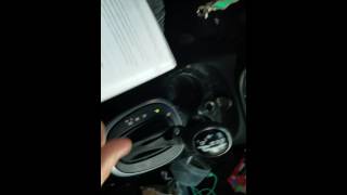 Fiat 500L gear shifter stuck in park QUICK amp TEMP FIX [upl. by Dole407]