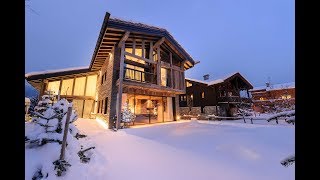 Courchevel Chalet Luxe  Ski Resort with Drone by LuxVacation [upl. by Grosberg992]