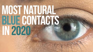 6 Best Blue Color Contact Lenses for Dark Eyes [upl. by Pavlish]