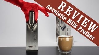 Aerolatte Milk Frother  Exclusive Review [upl. by Meehahs]