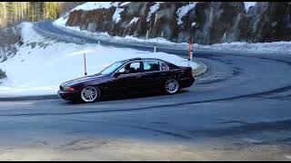 BMW E39 520I Sound [upl. by Neelsaj743]