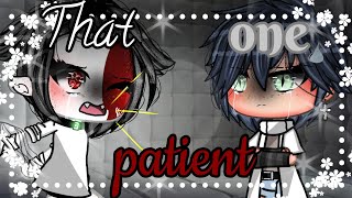 That one patient  Glmm  Gacha life minimovie  Gay lovesad story  Gay  Bl  Dawnie [upl. by Naimerej]