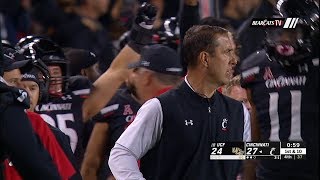 Football Highlights Cincinnati 27 UCF 24 Courtesy ESPN [upl. by Adler]