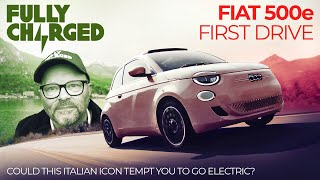 FIAT 500e FIRST DRIVE  100 Independent 100 Electric [upl. by Knighton52]