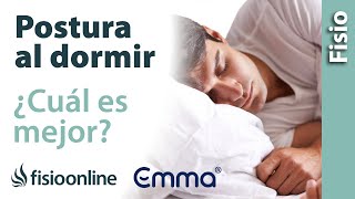 😴 ¿Cuál es la mejor POSTURA para DORMIR [upl. by Bainbridge890]