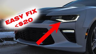 How to fix a Burnt out LED DRL for under 20 [upl. by Vida]