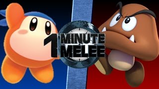 One Minute Melee S4 EP8  Waddle Dee vs Goomba [upl. by Zalea]