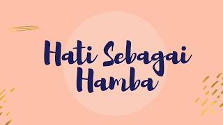 Hati Sebagai Hamba  Nikita Video Lyric [upl. by Airlia]